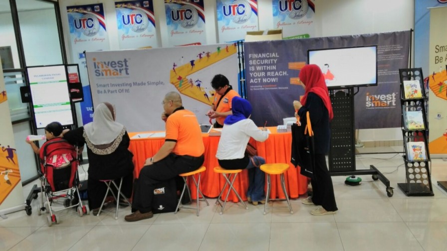 INVESTSMART® KIOSK AT UTC: UTC JOHOR BHARU, JOHOR
